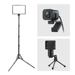 [오토케] 넘버원 세트 큐브라이트45 17인치 와이드 LED 조명/로지텍 스트림캠/FIFINE K433A